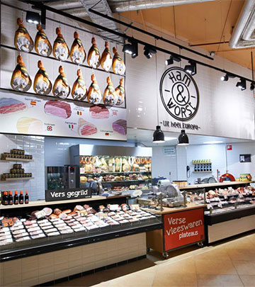 Philips Lighting ilumina la carne para mostrar su frescura en el supermercado Jumbo, Países Bajos