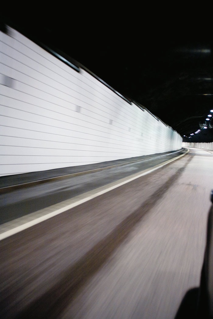 Lundbytunnel iluminado por Philips