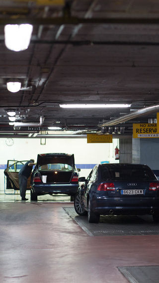  La iluminación industrial para aparcamientos de Philips ilumina el aparcamiento de NH Hoteles Eurobuilding