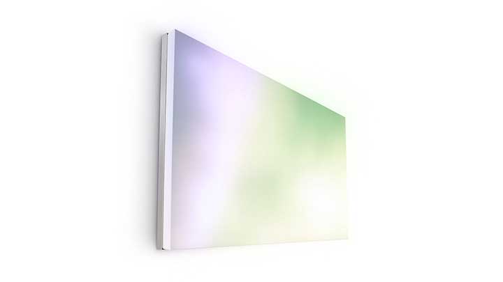 Los paneles de tejido luminoso Luminous Textile de Philips Lighting aportan nuevas posibilidades de iluminación de tiendas.